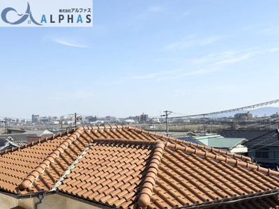 【展望】 | 明石市魚住町錦が丘二丁目　一戸建て | バルコニーからの眺望良好♪