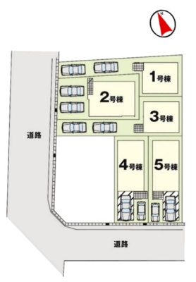 【区画図】 | 天白区一本松1期　新築戸建　4号棟 | 区画図