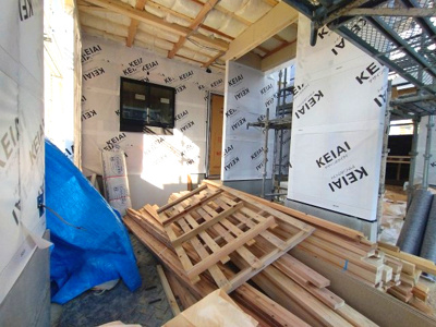 【その他】 | 天白区一本松1期　新築戸建　4号棟 | 建築中　※令和7年3月9日撮影