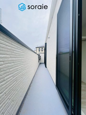 狭山市鵜ノ木第1期　新築戸建のバルコニー|10/31撮影