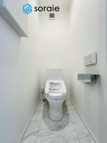 狭山市鵜ノ木第1期　新築戸建のトイレ|10/31撮影