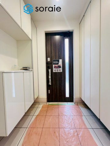狭山市鵜ノ木第1期　新築戸建の玄関|10/31撮影