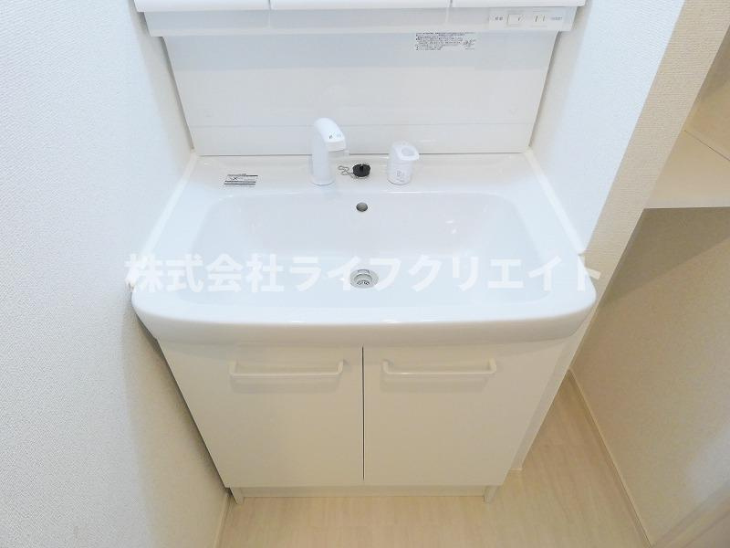 アパートメントBの洗面所
