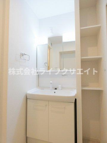 アパートメントBの洗面所