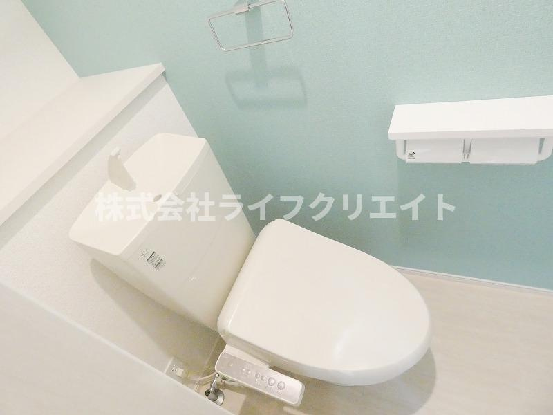 アパートメントBのトイレ