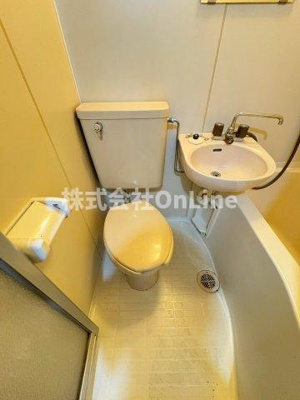 【トイレ】 | ピースハイツ長堂A棟