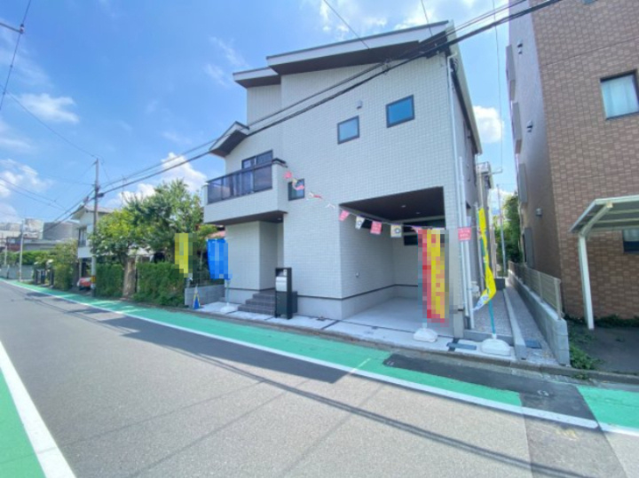 祝：成約済み　八王子市　元横山町　新築戸建ての外観|～仲介手数料無料☆八王子ひなた不動産～　八王子市元横山町　新築戸建て