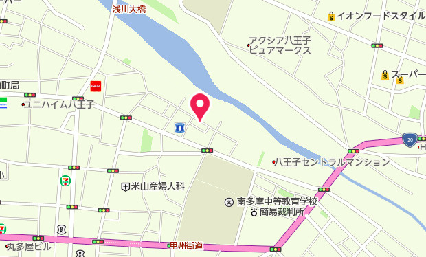 祝：成約済み　八王子市　元横山町　新築戸建ての地図|～仲介手数料無料☆八王子ひなた不動産～　八王子市元横山町　新築戸建て