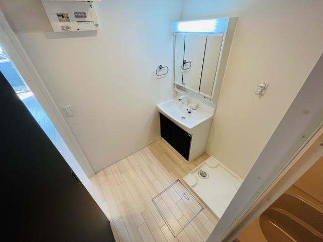 （仮）若木町新築アパートの洗面所|脱衣所（イメージ）