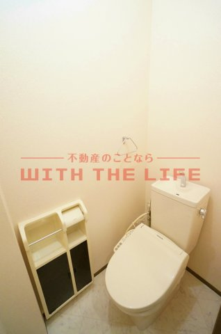 バティール西小森野【キャッシュバック対象物件】のトイレ|落ち着いたトイレです