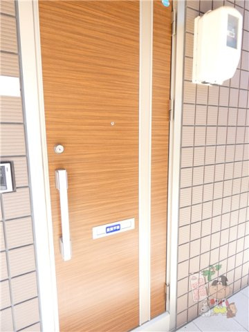 ギャルソニエールの玄関