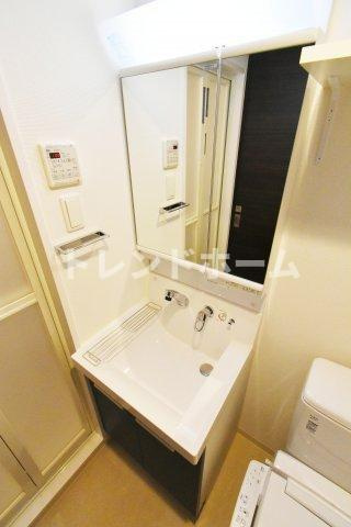 エステムコート難波Ⅳアトリの独立洗面台|選べる家電プランあり！！