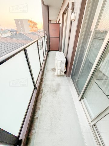 ルネスコート　New　Rのバルコニー|陽当たり良好なバルコニーです♪