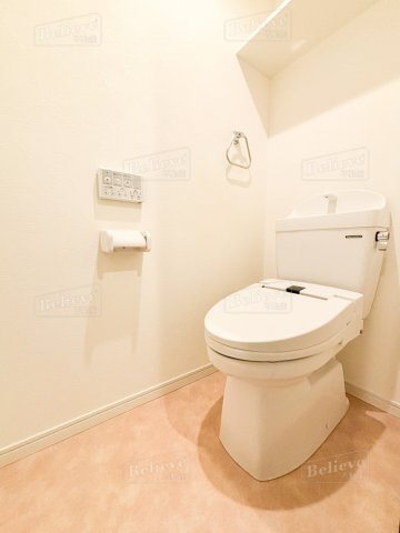 ルネスコート　New　Rのトイレ|嬉しい温水洗浄便座付き♪