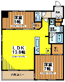 【間取り】 | ＧＲＡＮ　ＰＡＳＥＯ明大前