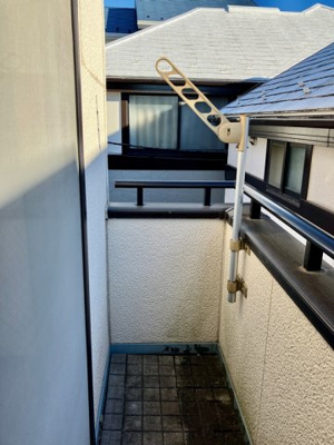 【バルコニー】 | 立野戸建 | お洗濯にも便利なバルコニー付き