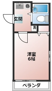 エキスプレス清水ヶ丘の間取り