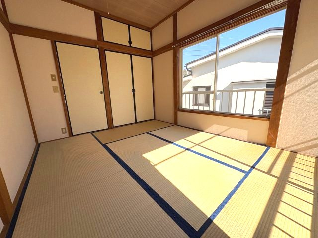 しろがねハイツの和室|和室です