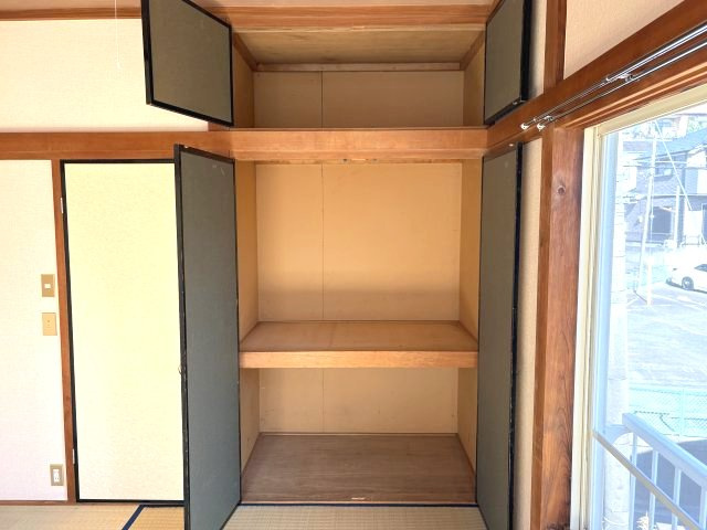しろがねハイツの収納|たっぷりとした収納スペースです