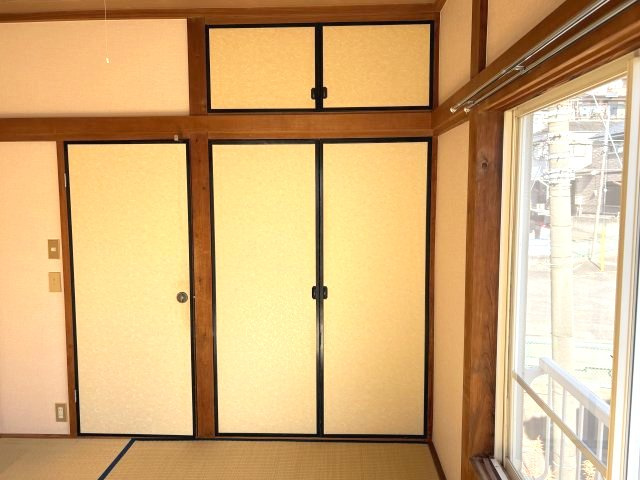 しろがねハイツの和室|和室です