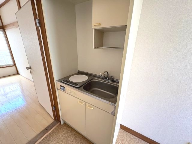 ハイツ宮森Ⅰのキッチン|きれいなキッチンです