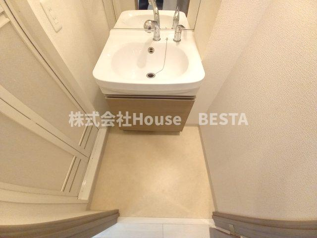 ララプレイス三宮ルミナージュの洗面所