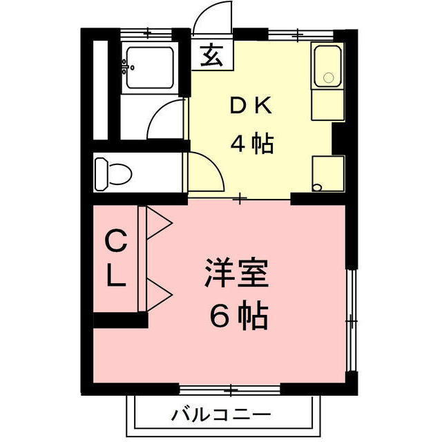 グリーンハイツの間取り