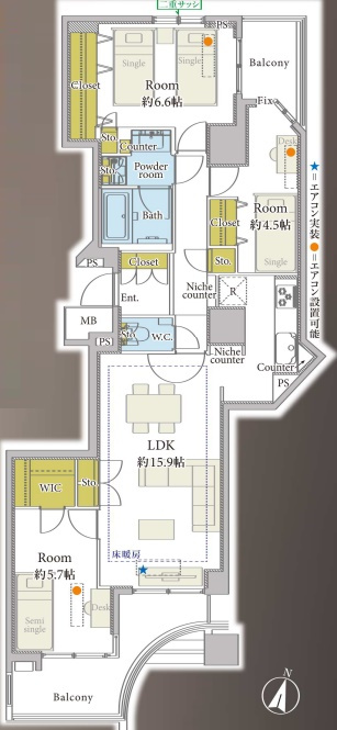 幡ヶ谷ハイムグランシス