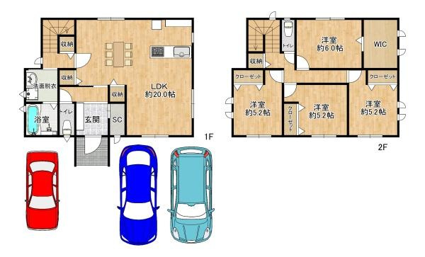 【間取り】 | 西区玉津町田中　中古戸建