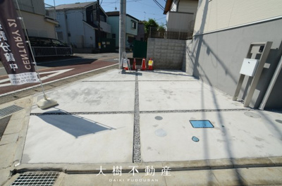 【駐車場】 | 海老名市杉久保北4丁目 新築戸建て 全3棟【仲介手数料無料】