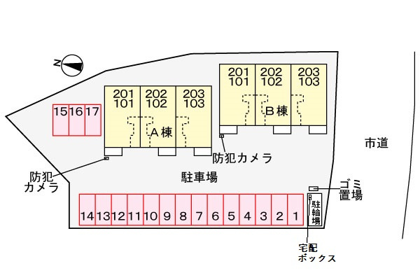 フューチャー2の区画図