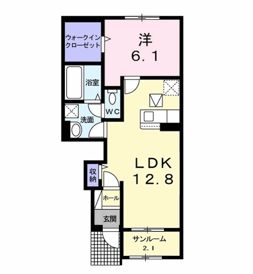 フューチャー2の間取り