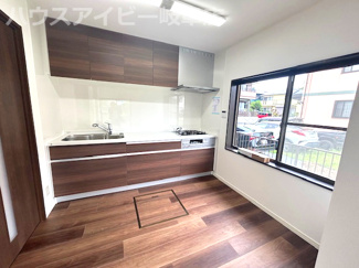 【キッチン】 | 岐阜市日置江築29年！再生住宅！水回りすべて新品交換♪外壁塗装！折板ガレージ付き物件♪ | 岐阜市日置江築29年！再生住宅！水回りすべて新品交換♪外壁塗装！折板ガレージ付き物件♪