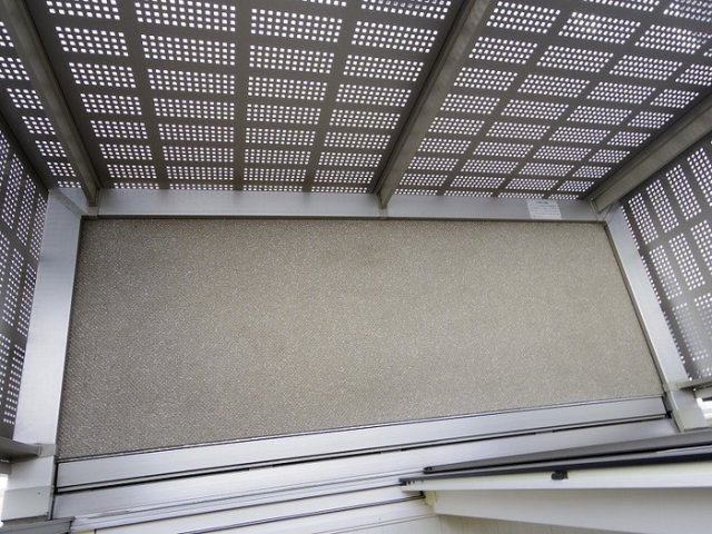 ヴァルール吾妻のバルコニー