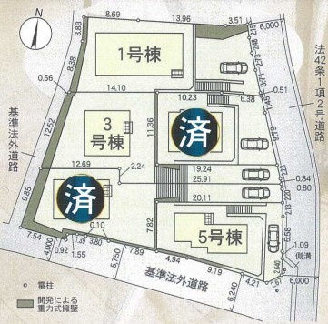 【区画図】 | K41243-3号棟柊野