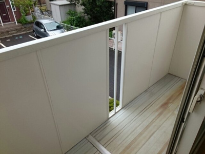 【バルコニー】 | シンフォニーＡ | 陽当たり良好なバルコニーです