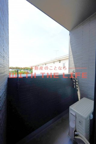 アールエル鳥栖【キャッシュバック対象物件】のバルコニー|広々としたバルコニーです