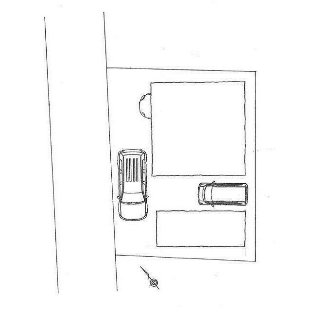 ●四日市市東坂部町 売土地の完成予想図