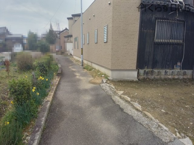 【前面道路含む現地写真】 | 姫路市網干区垣内本町／売土地