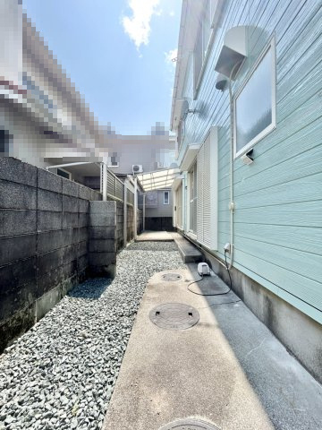高知市福井町　中古戸建ての庭