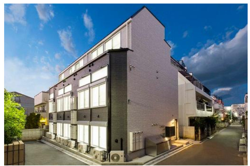 新宿区北新宿１丁目のアパート