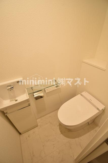 大阪市西区立売堀３丁目の賃貸マンションのトイレ