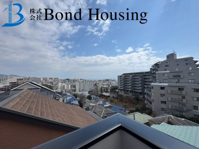 駐車並列２台　ルーフバルコニー　垂水区星が丘１丁目　新築戸建の展望