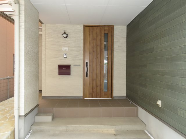 川越市菅原町貸家　4LDK　一戸建て貸家のエントランス