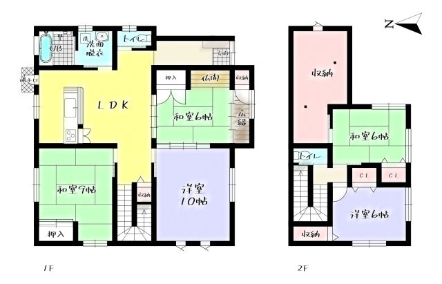 【間取り】の画像