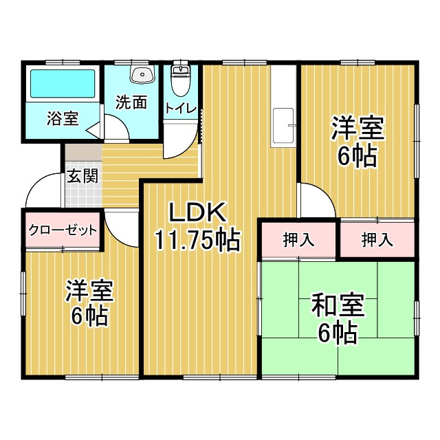 ナーストラヴィ長浜の間取り