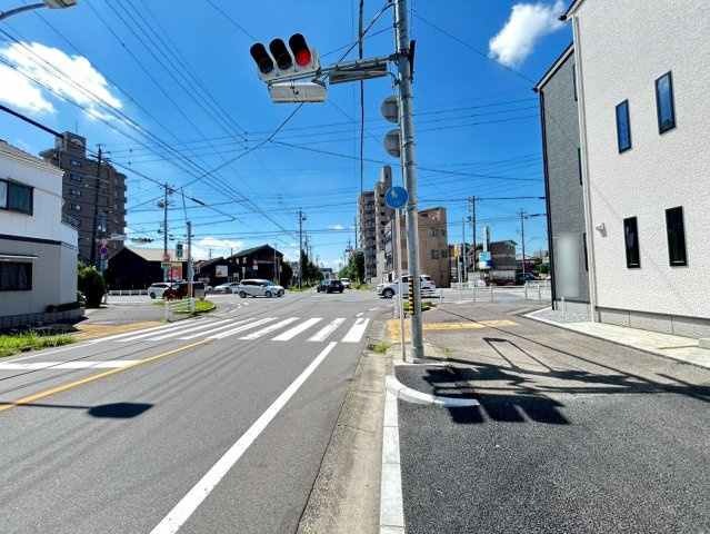 戸建　一宮市野口　全1区画分譲の前面道路含む現地写真|■前面道路　■ヤマダ不動産　株式会社リライフ　
■夢のマイホーム購入をフルサポートします！