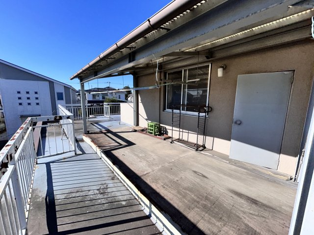 福生熊川一戸建のバルコニー