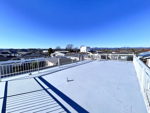 福生熊川一戸建のバルコニー