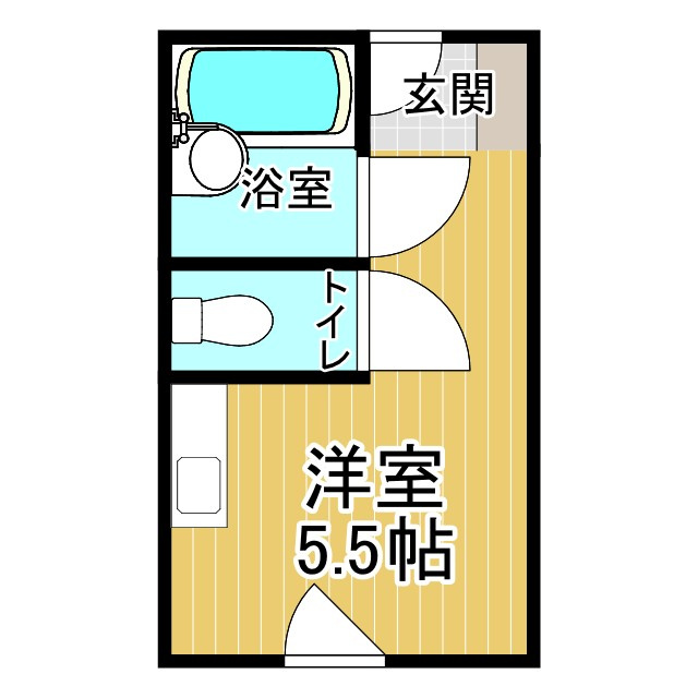 羽犬塚駅前ビルの間取り